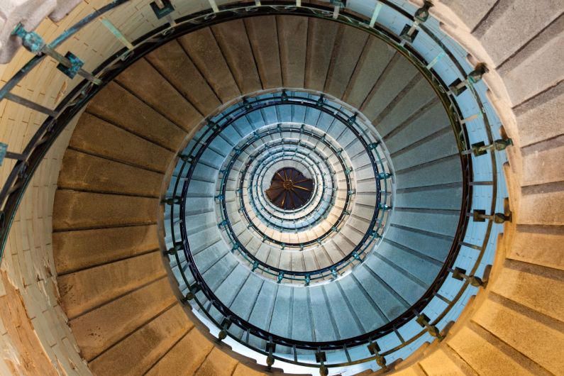 photodune 9638821 spiral lighthouse staircase l 2